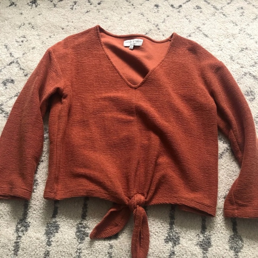 EUC texture and thread top from Madewell